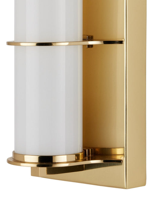 Blaine Brass Bath Wall Sconce