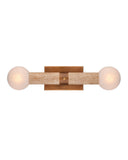 Beatrix Beige Bath Wall Sconce
