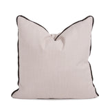20 x 20 Outdoor Pillow with Dec Cord- Seascape Sand- Down Alternative Insert