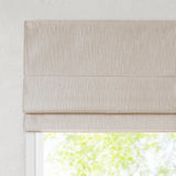 Total Blackout Cordless Roman Shade, Linen