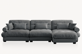 CLOUDIES 134" 3 Seater Sofa with 1 Ottoman