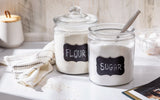 Kook 1/2 Gallon Glass Kitchen Jars, Set of 2