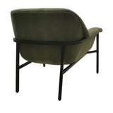 Curved-Back Modern Accent Chair, Green*