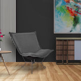 Puff Chair Cover Barbet Charcoal-Cover Only