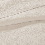 Antimicrobial Cottage Embroidered 3-Piece Bedspread Set