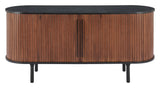 Koriana Sideboard Black & Walnut