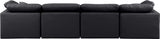 Indulge - Faux Leather 4 Seat Modular Sofa
