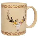 Desert Skull Mug, Set of 4, 2 MOQ