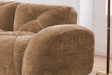 MYLO 80" Loveseat with 1 Ottoman