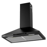 CIARRA 30 Inch Wall Mount Range Hood with Wave Gesture Control, 650 CFM Powerful Ventilation, Touch Control, LED Lighting CAB75206-N-OW
