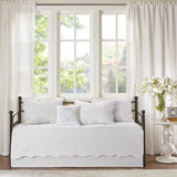 6 Piece Scalloped Edge Daybed Cover Set