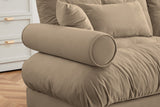 CLOUDIES 134" 3 Seater Sofa with 2 Ottomans