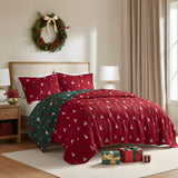 Christmas Inspired Coverlet Mini Set, Red