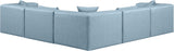 Cube - 5 Piece Modular Corner Sectional