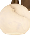 Bombelles Brass Bath Wall Sconce