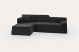 Livo 96" Corduroy Chaise Sofa