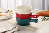 Kook French Onion Soup Crocks, 24 oz, Set of 4