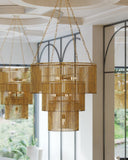 Mantra Gold Chandelier