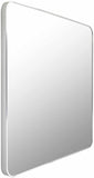 Ockenfels Modern Arched Silver Gray Wall Mirror