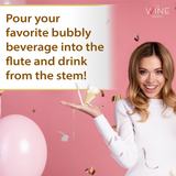 Champagne Shooter - Chug Flutes Guzzler Glasses Unique Gifts