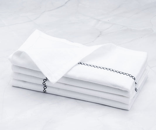 White Napkins - Personalized Napkins