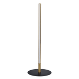 Dimond Black LED Table Lamp with On/Off Switch Round Metal Base