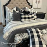 Blackberry Polka Dot Duvet Cover, Queen