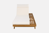 ORVA Outdoor Lounge Chaise with Headrest