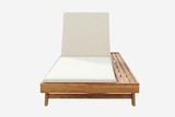 ORVA Outdoor Lounge Chaise with 2 Inches Pad