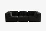 CORDELIA 116" 3-Seater High Armrest Sofa