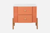 HERIN Modern Nightstand with 2 Storage Drawer