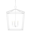 Denison Large White Lantern
