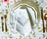 Black Embroidered Napkins