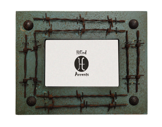 Double Barbwire Picture Frame, 4 MOQ