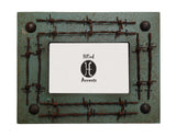 Double Barbwire Picture Frame, 4 MOQ