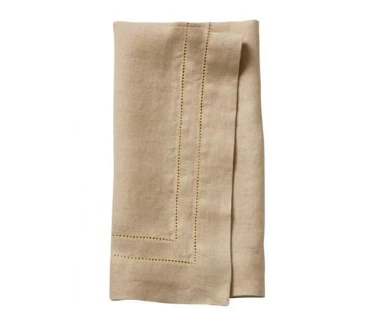 Beige Hemstitch Napkins