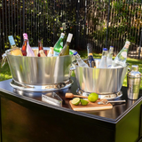 Ellender 6.5 Gal Stainless Steel Beverage Tub