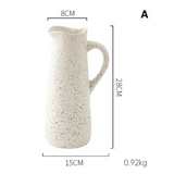 Simple Ceramic Flower Vase for Home Decor