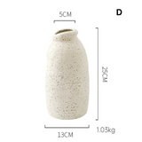 Simple Ceramic Flower Vase for Home Decor