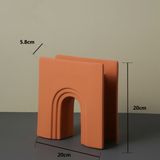 Geometric Arch Ceramic Flower Vase Decor