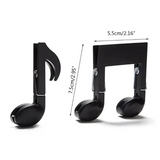 Musical Note Food Bag Clips Set of 2