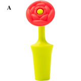 Flower Silicone Wine Stopper Bottle Sealer