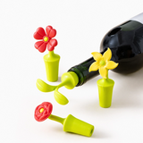Flower Silicone Wine Stopper Bottle Sealer