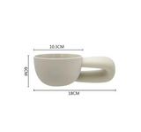 Creative Ceramic Big Handle Coffee Mug
