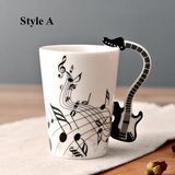 Creative Music Ceramic Coffee Mug 250ml