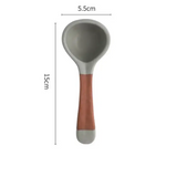 Vintage Japanese Ceramic Soup Spoon