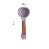Vintage Japanese Ceramic Soup Spoon