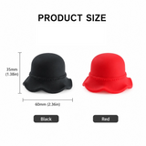 Sun Hat Silicone Wine Bottle Stopper Cap