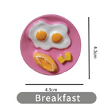 3D Resin Fridge Magnets Decorative Set