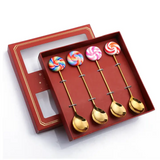4PCS Donut Candy Cutlery Set with Gift Box